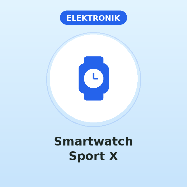 Smartwatch Sport X