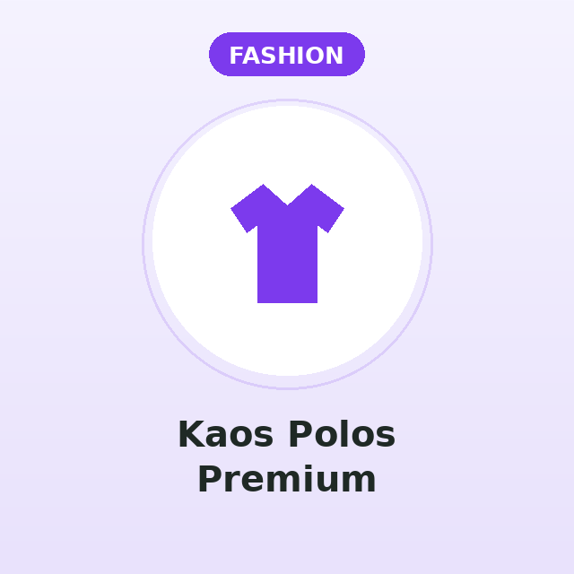 Kaos Polos Premium
